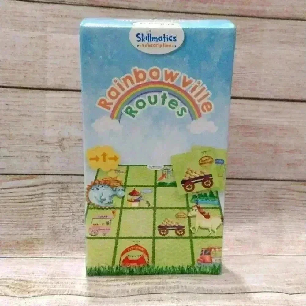 Skillmatics Rainbowville Routes Game